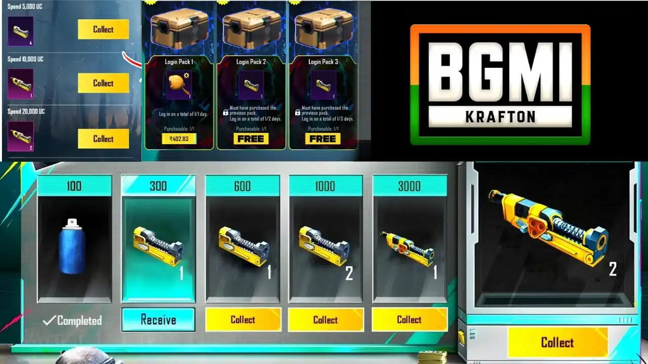 how to get materials in bgmi for free